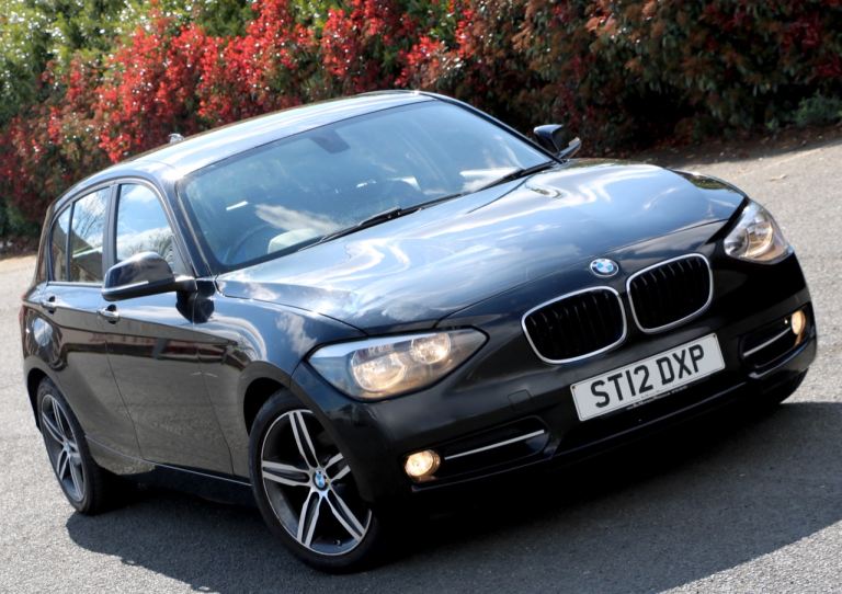 2012 BMW 1 Series 1.6 116i Sport Hatchback Petrol Manual 5 Doors BLACK 94k Miles