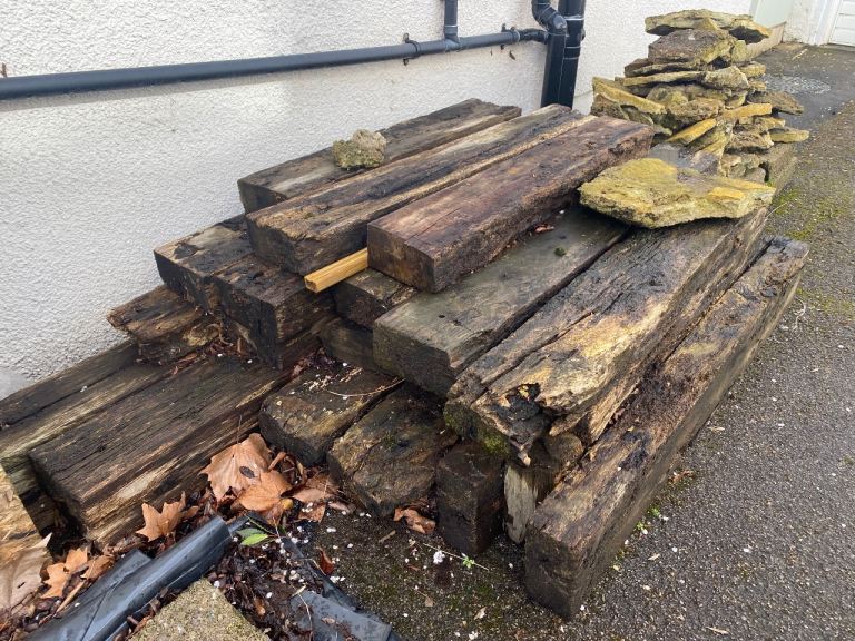 Timber sleepers 