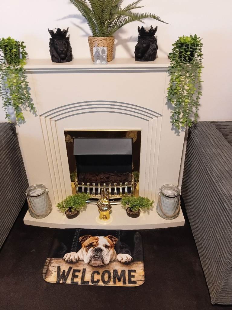 Fireplace cream
