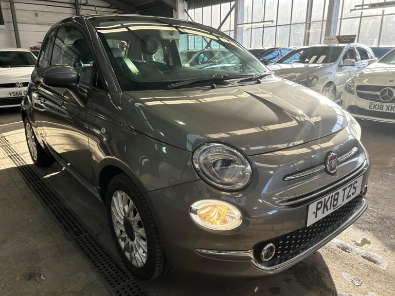 2018 Fiat 500 1.2 Lounge Euro 6 (s/s) 3dr HATCHBACK Petrol Manual