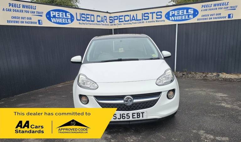 2015 65 VAUXHALL ADAM 1.2I GLAM HATCHBACK 3DR PETROL MANUAL EURO 6 