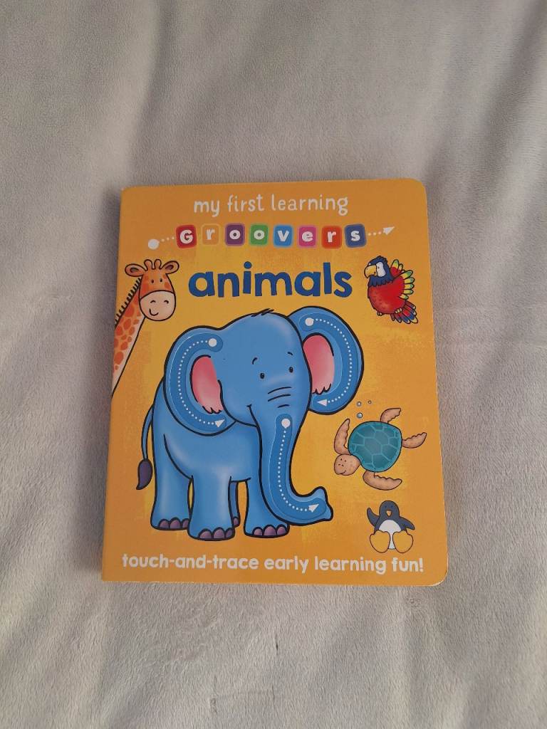 My First Learning Groovers Animals Touch and Trace Board Book