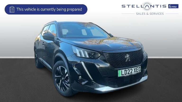 2022 Peugeot 2008 50kWh GT SUV 5dr Electric Auto (7kW Charger) (136 ps) SUV Electric Automatic