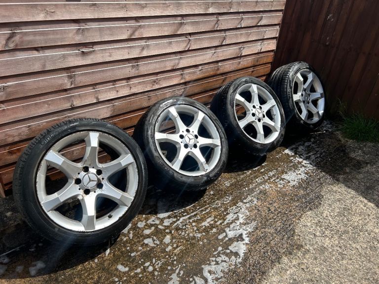 MERCEDES HOEDUS ALLOYS 17” STAGGERED