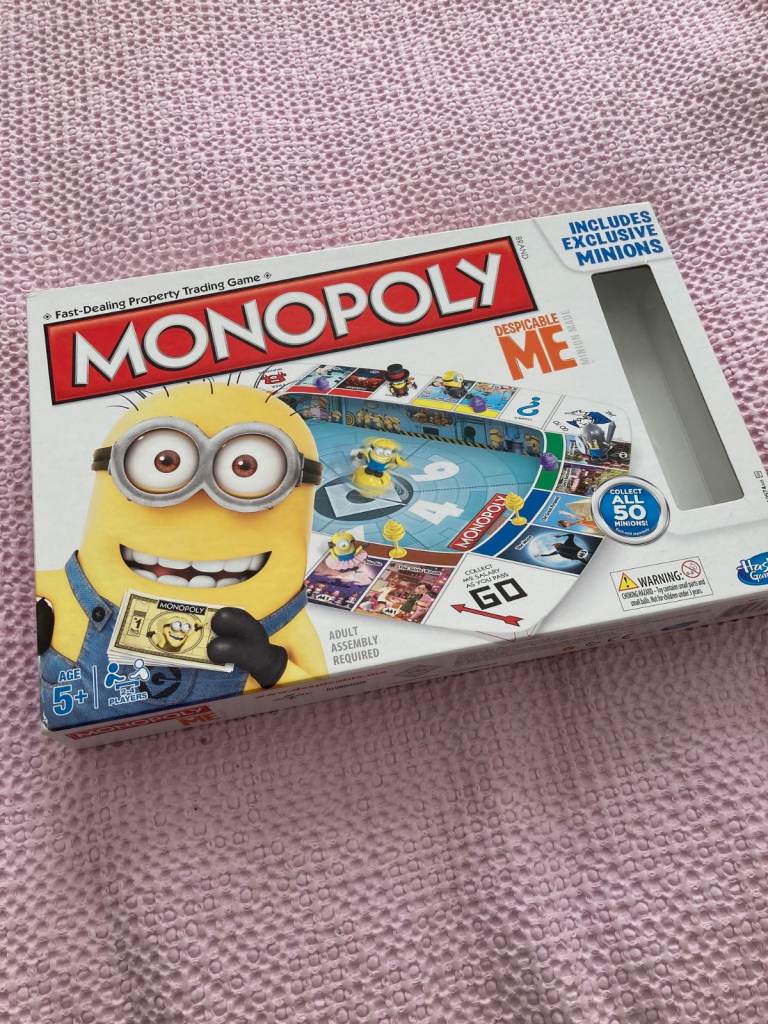 Kids Minions Monopoly Board Game