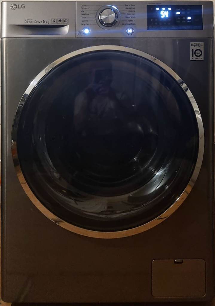 9kg LG direct inverter motor technology washing machine 