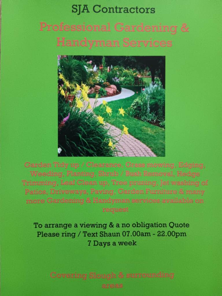 Garden Maintenance / Gutter Cleaning & Repairs / Pressure Washing Services Available 7 Days a week