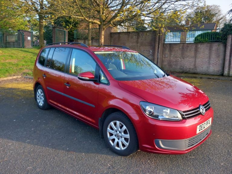 Volkswagen, TOURAN, 2012,1598 (cc), 7 seater 