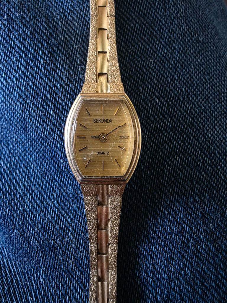Vintage sekonda cocktail watch for repairs 