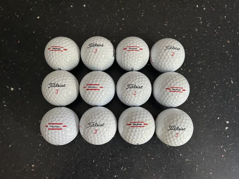 Titleist trufeel golf balls dozen