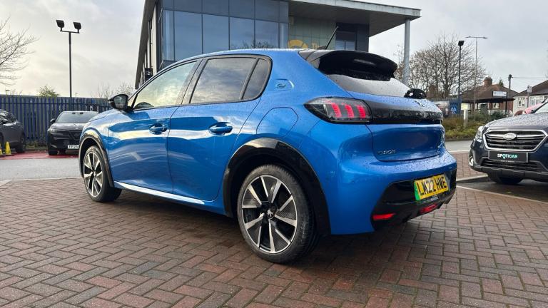 2022 Peugeot 208 50kWh GT Hatchback 5dr Electric Auto (7kW Charger) (136 ps) Hatchback Electric A...