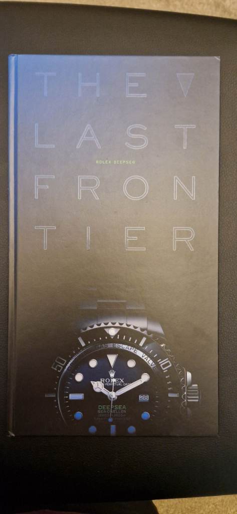 Rolex Deepsea - The Last Frontier- VERY RARE BOOK!!
