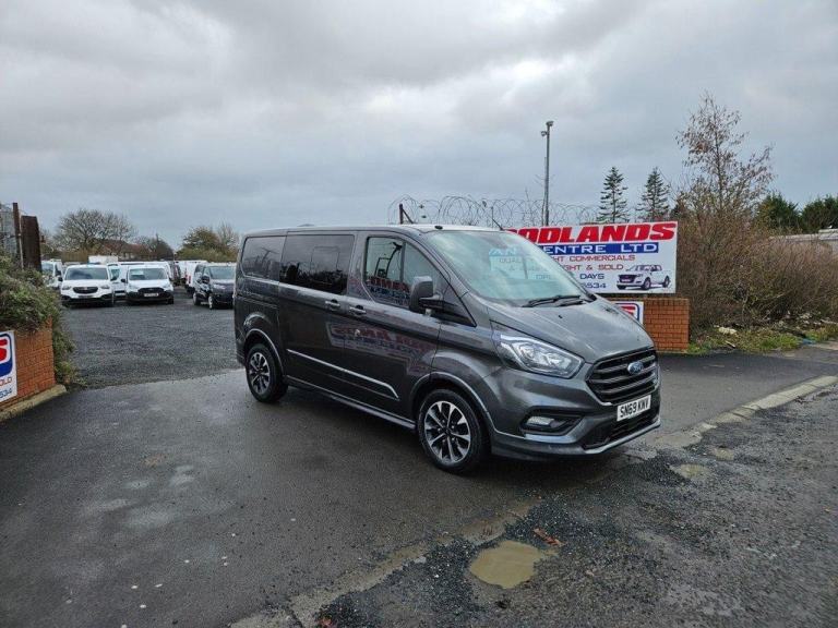 2019 ON 69 PLATE FORD TRANSIT CUSTOM 310 SPORT TDCI 170 CREW VAN ULEZ FREE ZONE