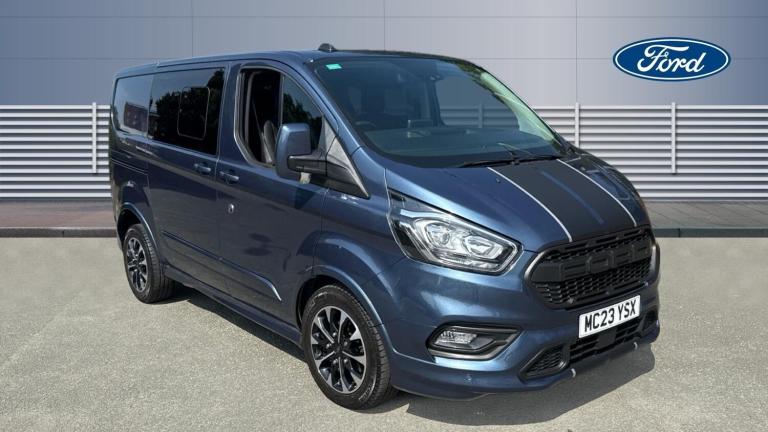 2023 Ford Transit Custom 320 L1 Diesel Fwd 2.0 EcoBlue 170ps Low Roof D/Cab Sport Van Auto Crew B...