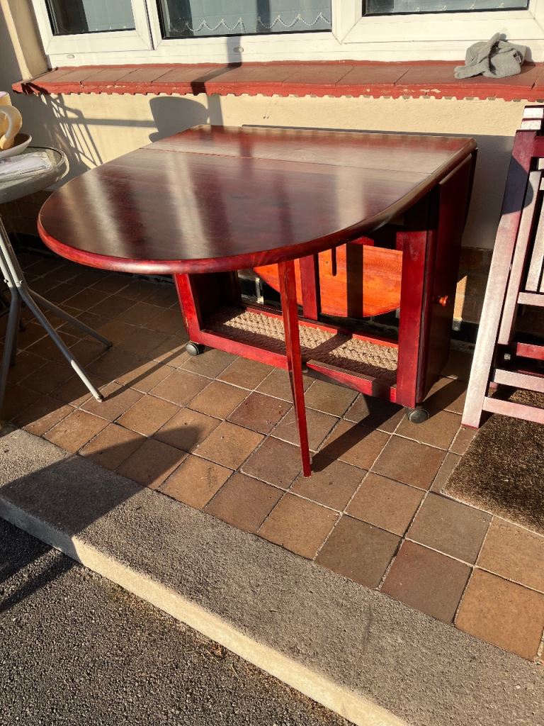 image for Dining table and 2 chairs