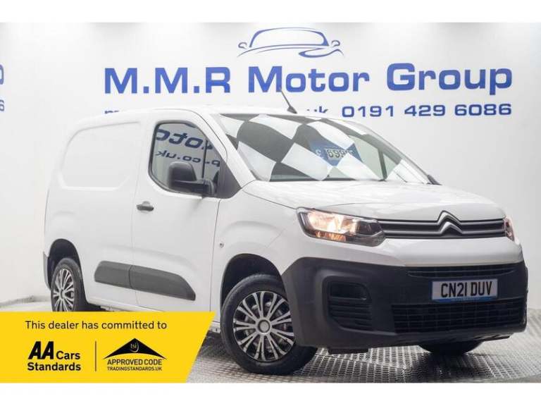 2021 Citroen Berlingo 1.5 BlueHDi 650 X M SWB Euro 6 (s/s) 5dr Panel Van Diesel Manual