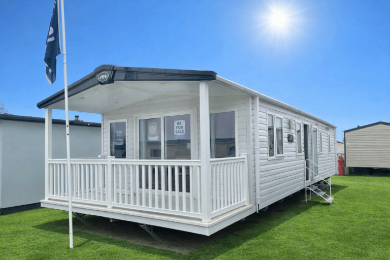 STATIC CARAVAN WITH DECKING FOR SALE ON THE NORFOLK & SUFFOLK COAST