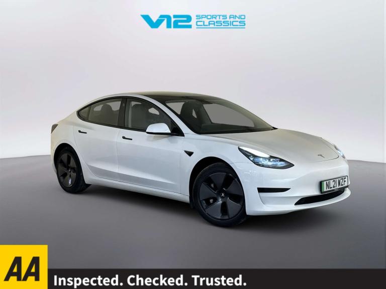 2021 Tesla Model 3 Standard Plus 4dr Auto SALOON ELECTRIC Automatic