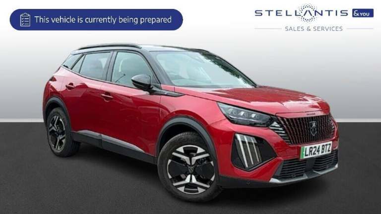 2024 Peugeot 2008 50kWh GT SUV 5dr Electric Auto (11kW Charger) (136 ps) SUV Electric Automatic