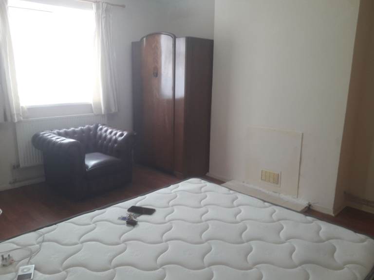 A large room in a semi detached house