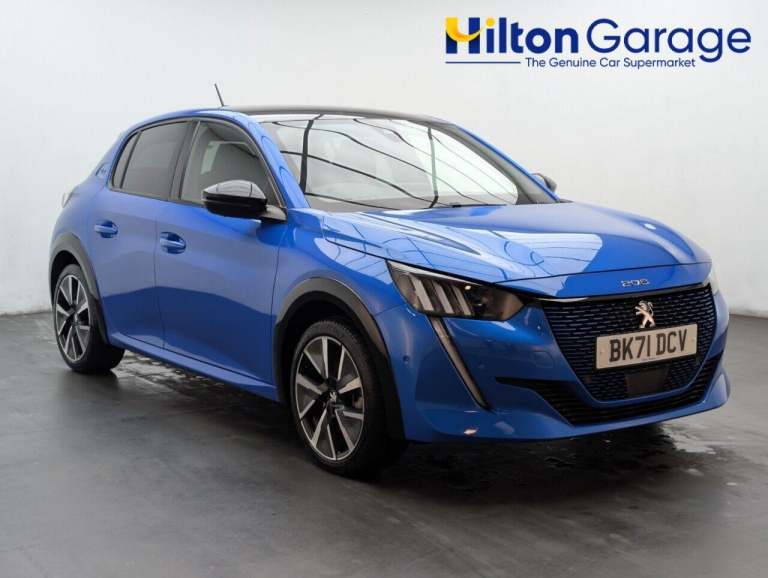 2021 Peugeot E-208 50kWh GT Hatchback 5dr Electric Auto (136 ps) - CRUISE CONTROL + BLUETOOTH HAT...