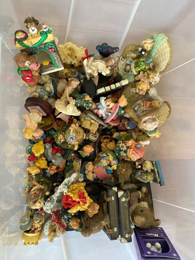 Large Collection of Bear Figurines - Good Condition