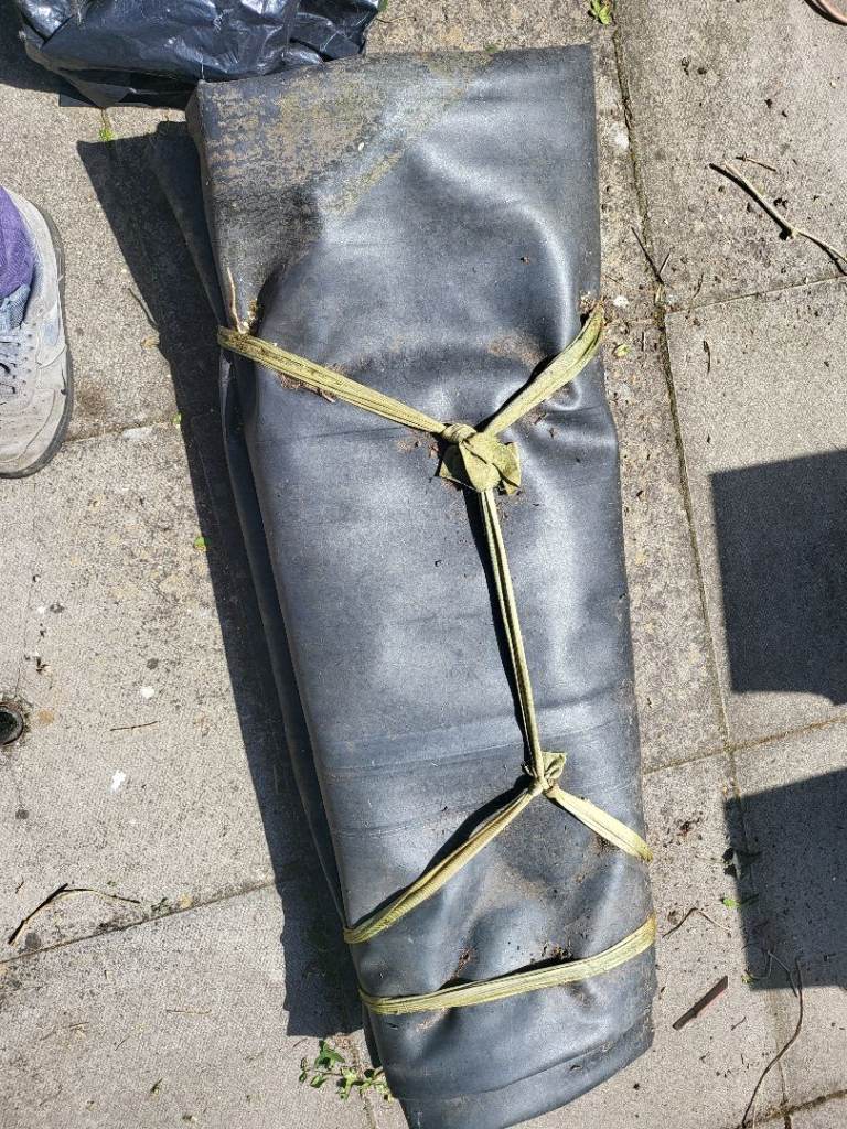 Rubber pond liner 