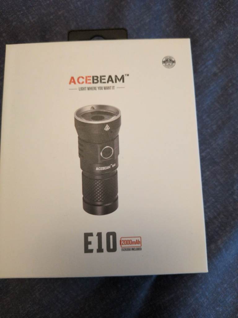 ACEBEAM E10 Flashlight - Brand New in Box