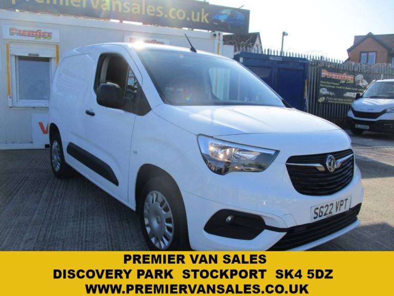 2022 22 VAUXHALL COMBO 1.5 TURBO D 2300 SPORTIVE PANEL VAN MANUAL L1 H1 EURO 6 F