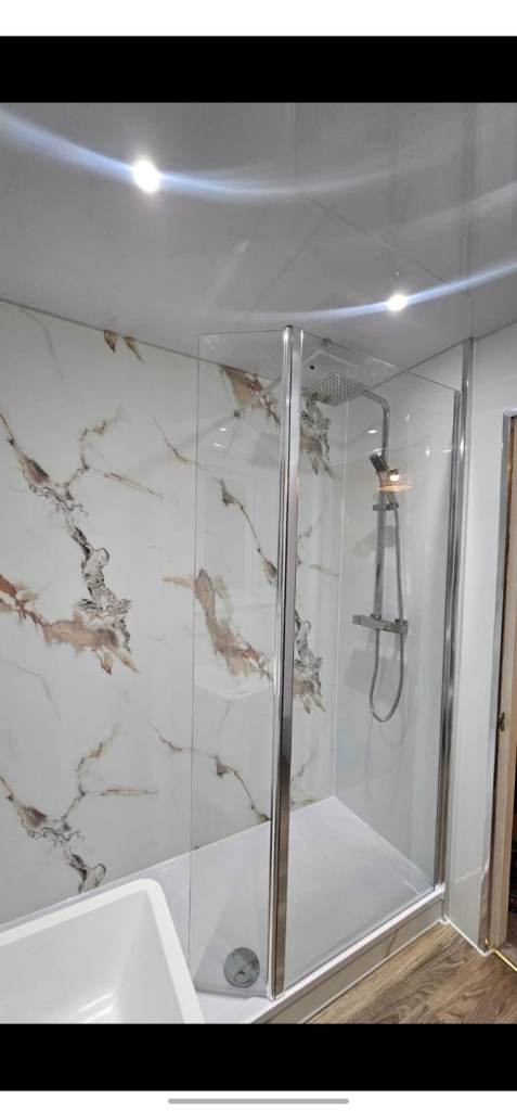 ➡️£49.99⬅️ Copper Marble Wetwall panels wet wall OUTLET Bathrooms Sheds Garages salons hairdresser 