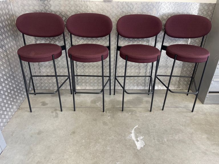 Verpan Series 430 Bar Stool - 75cm Bar Stool x3 - RRP £2,559