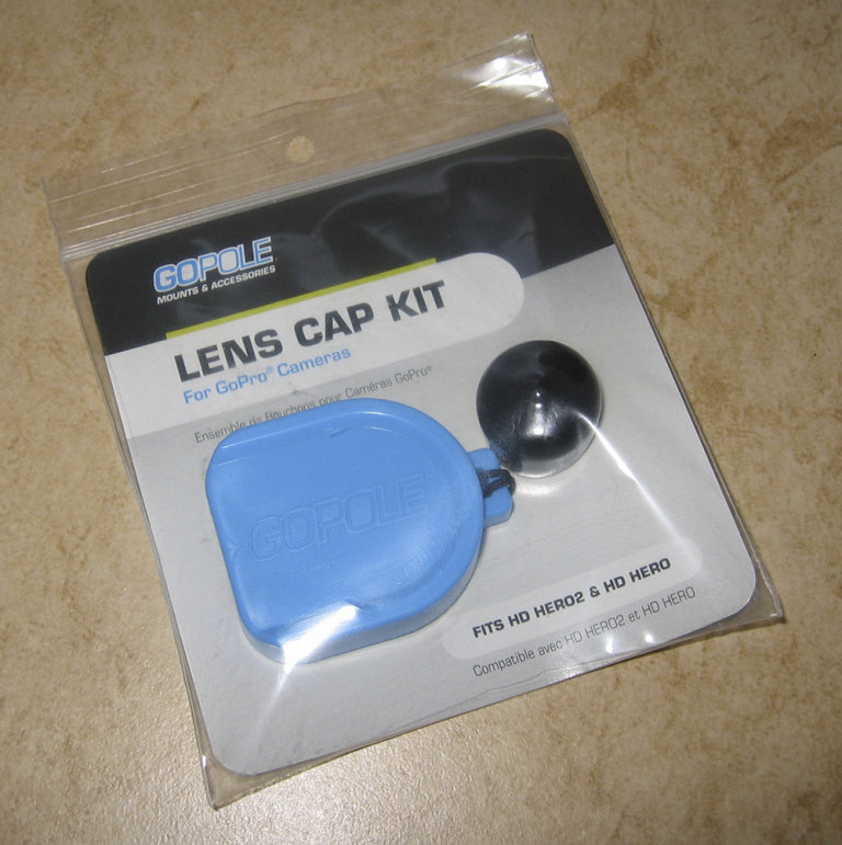 GoPro HERO & HERO2 Lens Cap Kit NEW!