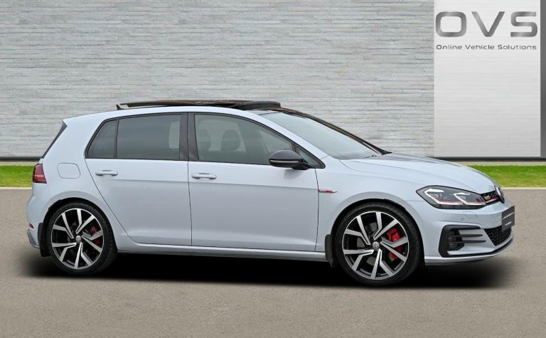 VW VOLKSWAGEN GOLF GTI [PERFORMANCE] 2.0 TSI DSG/AUTO 5DR 2018 [18] SILVER/WHITE
