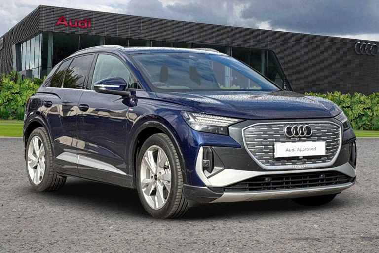 2025 Audi Q4 e-tron 250kW 55 Quattro 82kWh S Line 5dr Auto [Leather] SUV Electric Automatic