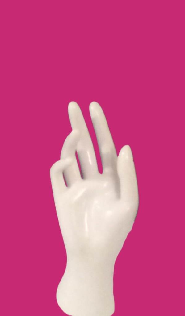 New Rings Bracelet Watch White Freestanding Mannequin Hand Model ...