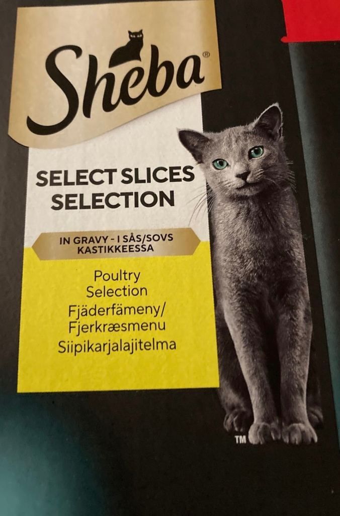 Sheba select slices in gravy 