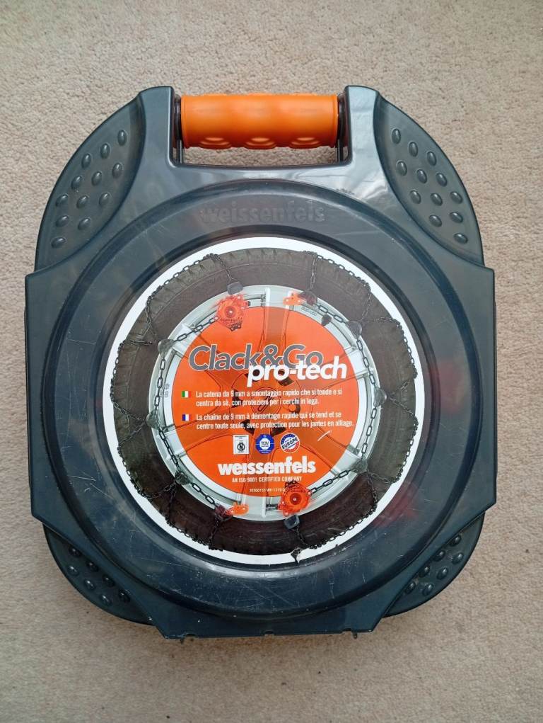 Weissenfels Prestige Clack & Go M44 11 snow chains - see photo 2 for sizes