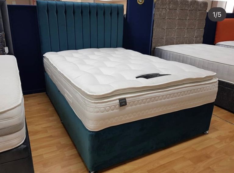 Double Bed With Quality Mattress And Free Home Delivery Inbox For Price