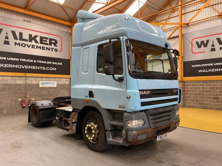 DAF CF85 SPACE CAB EURO 5, 4X2 TRACTOR UNIT – 2013 – FD63 OXC