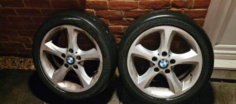 Bmw 17" alloy wheels and tyres