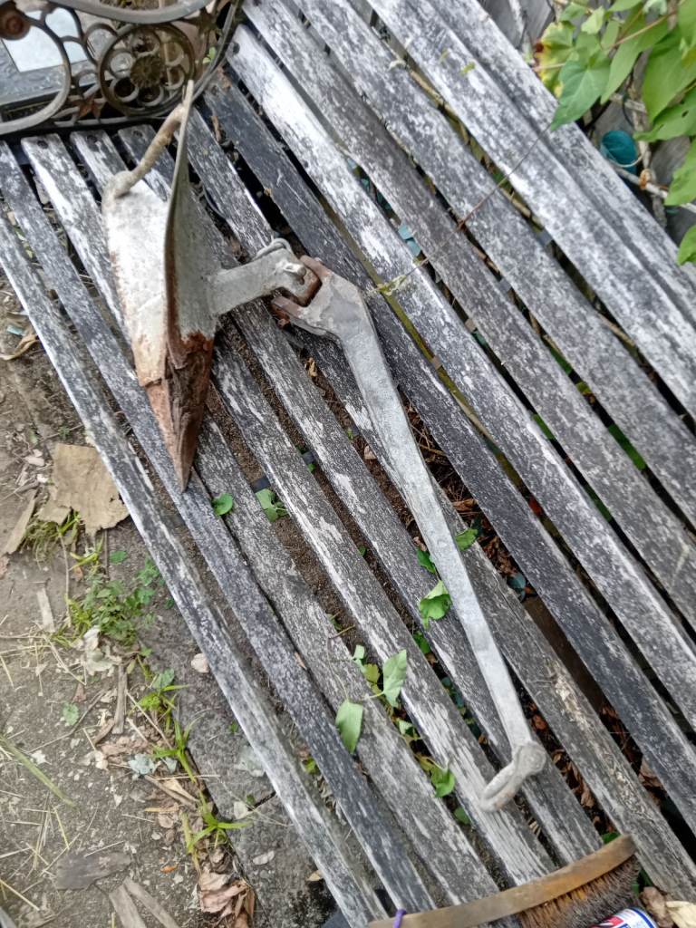 Plough Anchor rusted