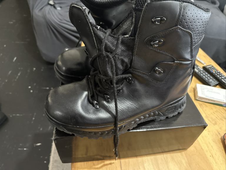 Military police security officers combat boot size 10 or 11 UK