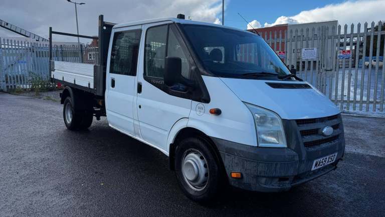 2010 Ford Transit 100 T350 Lwb Double Cab Rwd Tipper Diesel Manual