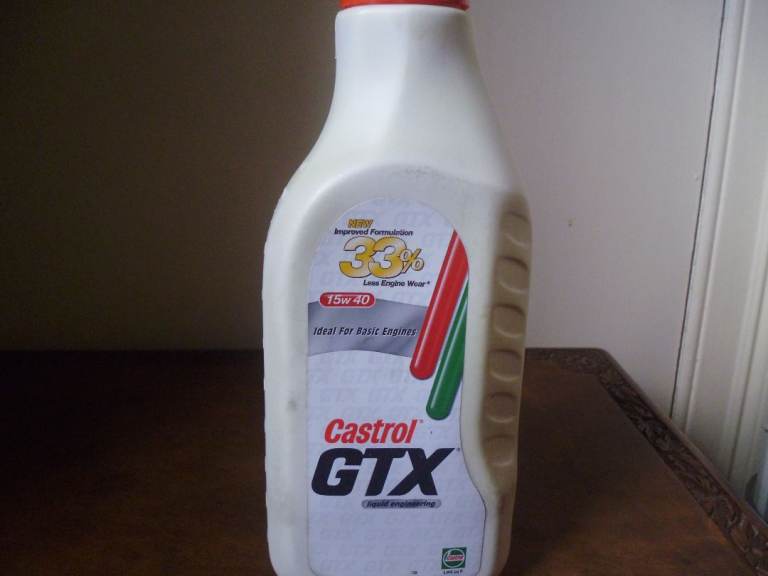 CASTROL GTX 15W40 ENGINE OIL 1 LITRE