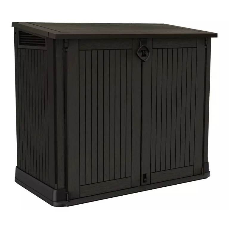 Keter Store It Out Midi 880L Garden Storage Box -Brown - 938/1342