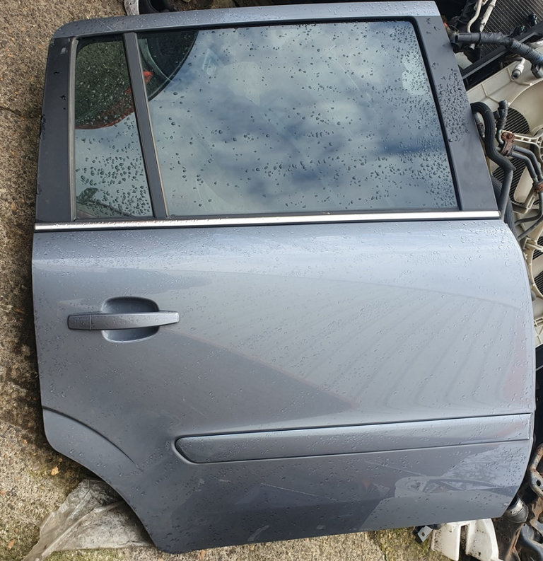 Vauxhall Zafira B Right Side Rear Door Grey 2008