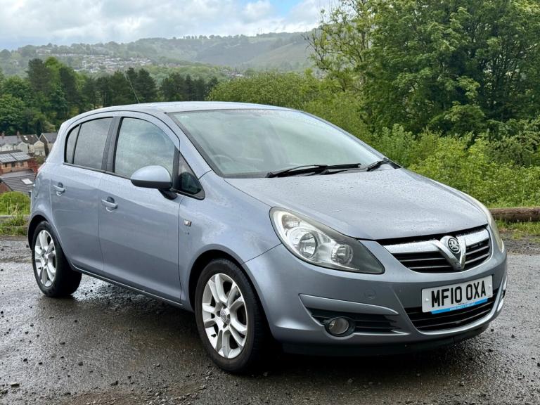 2010 VAUXHALL CORSA SXI 1.2i 16V 5DR LIGHNING SILVER 85PS A/C PART EX TO CLEAR