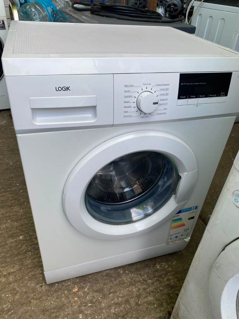 Logik Washing Machine – 7kg, A+++, White, Fully Working, Free Local Delivery