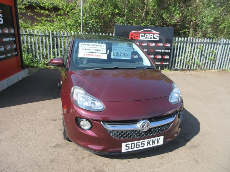 2015 Vauxhall ADAM 1.2i Glam 3dr HATCHBACK Petrol Manual