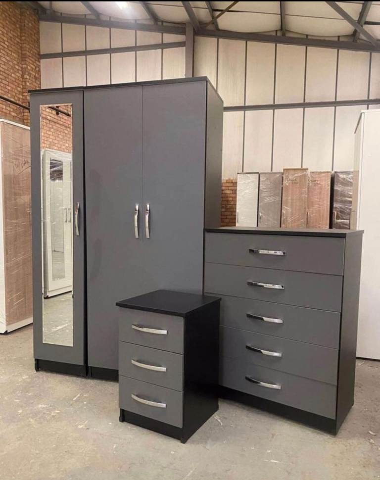 Brand New 2–10 Door Storage Wardrobes – Assembled